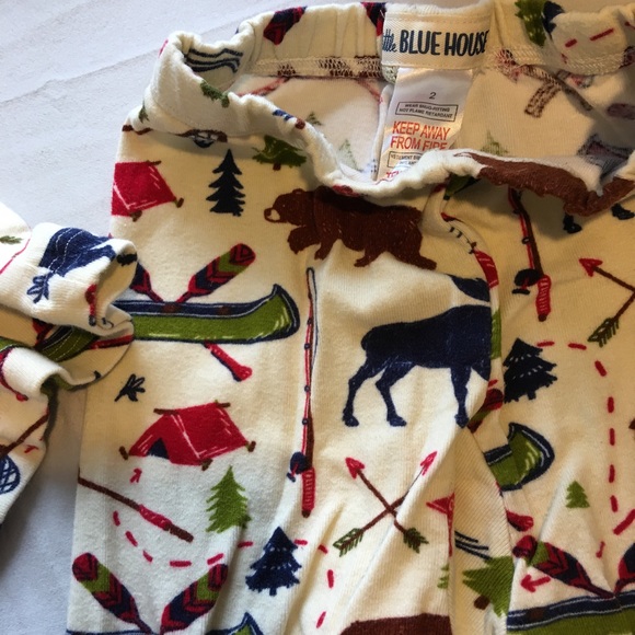 2T pyjamas (Little Blue House) - Picture 4 of 4